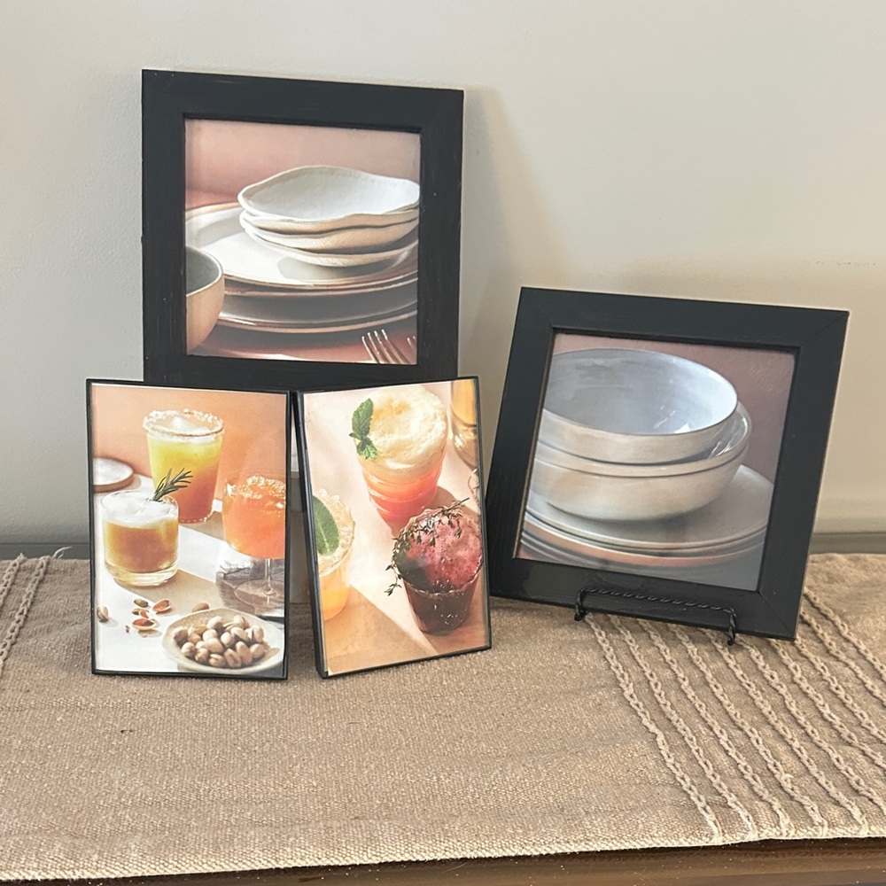 Set of Black Framed Art Prints